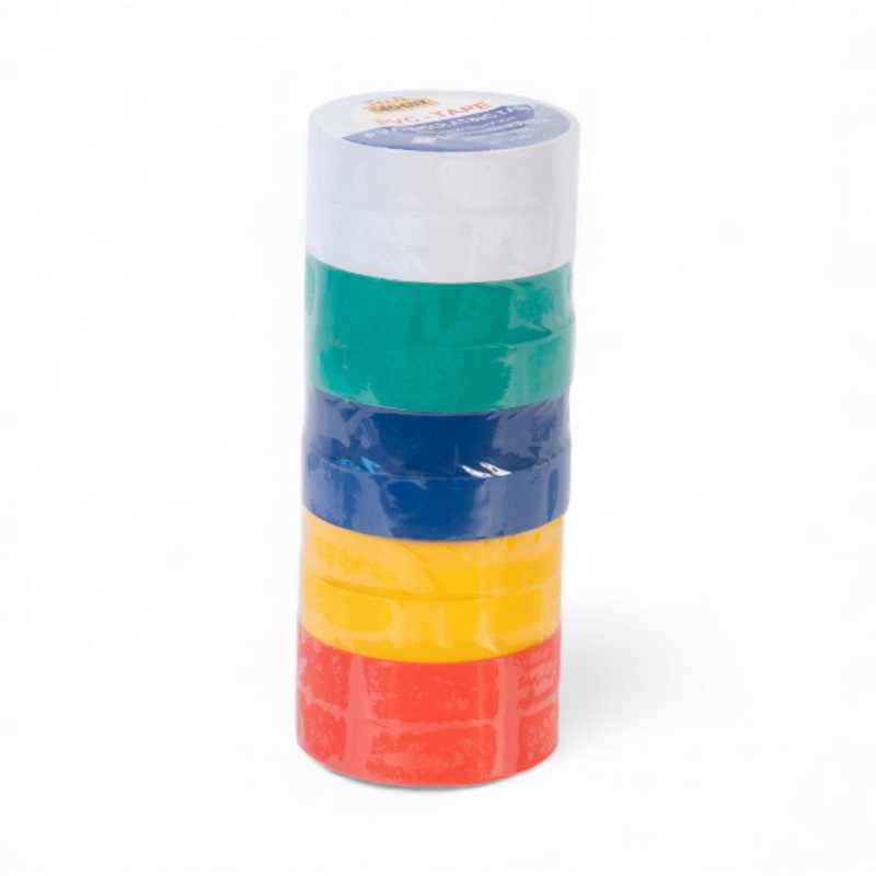 Banda izolatoare diverse culori, 10 buc/set