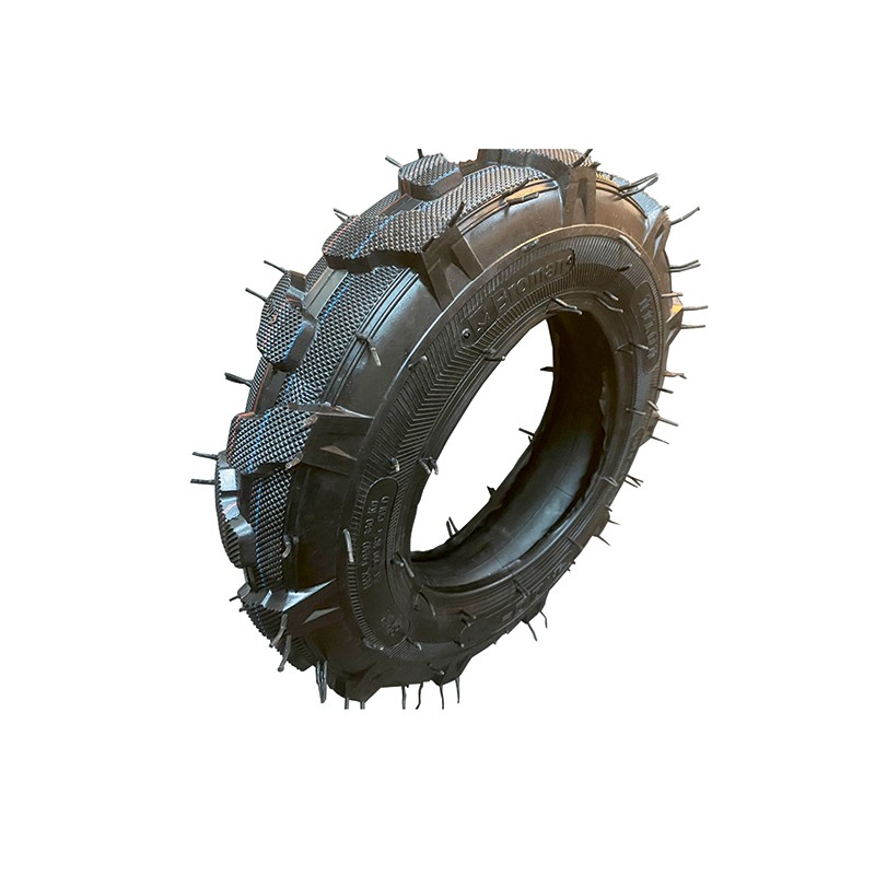 Cauciuc cu camera, 5.00-8, profil tractor/motocultor, BROMAN