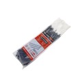 Colier plastic 3.6x300mm negru (100 buc/punga)