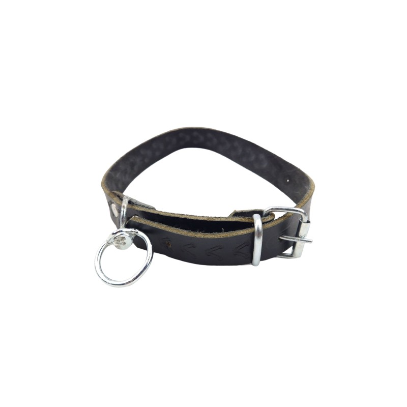 Curea caine piele 60cm