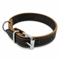 Curea de piele dubla pentru caine 2.5x45 cm (200-L510)