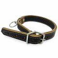 Curea de piele dubla pentru caine 3x65 cm (220-L512)