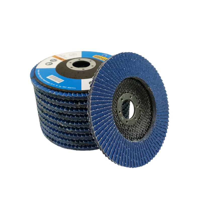 Disc lamelar 125 G100 albastru