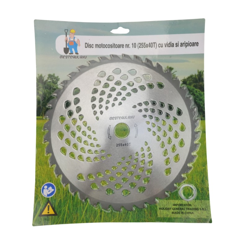 Disc motocoasa 255 drept tipla
