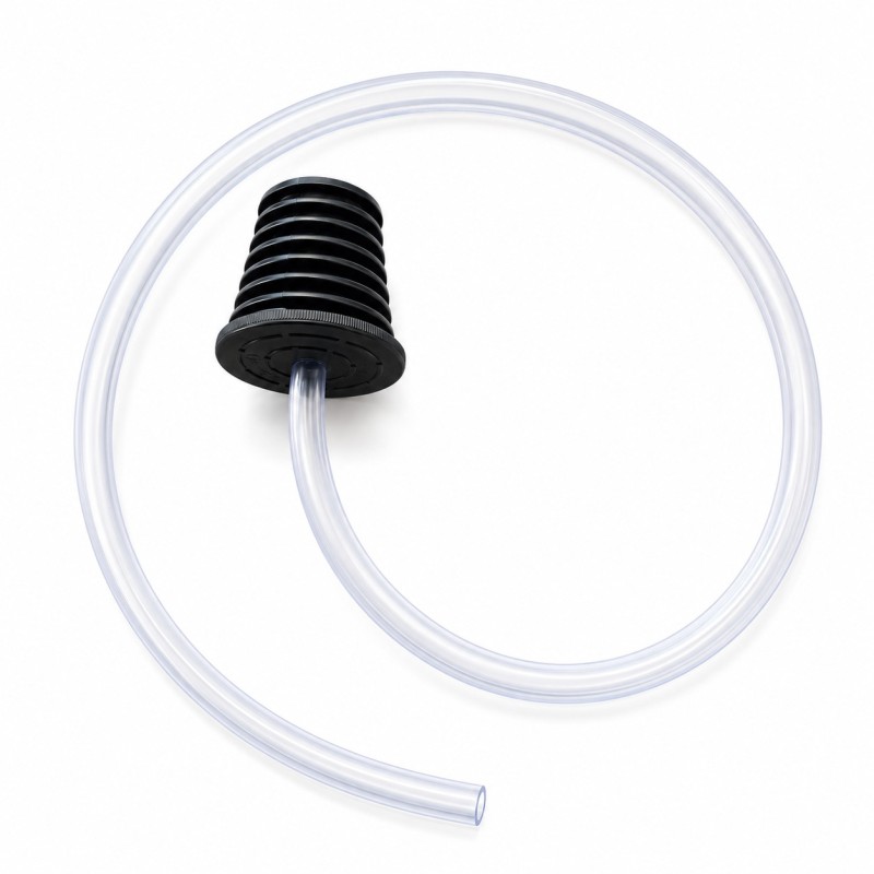 Dop cu furtun pentru damigeana 25/50L