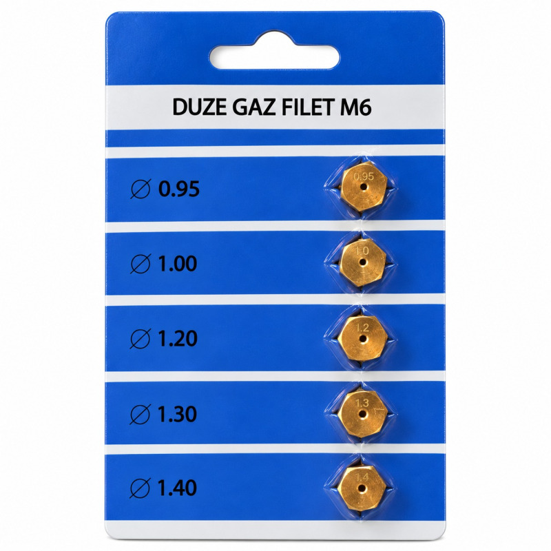 Duze pentru gaz metan, M6
