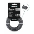 Fir motocoasa profil stea, PVC, 2.7 mm x 15 m, BROMAN