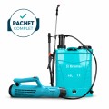 Pachet PROMO - Atomizor electric + Pompa electrica de stropit 16L, 2in1, BROMAN