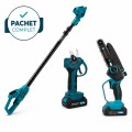 Pachet PROMO Curatare - Foarfece electric FC-38V + Motofierastrau electric EF38V+, 5500W + Extensie tija telescopica 2,5m