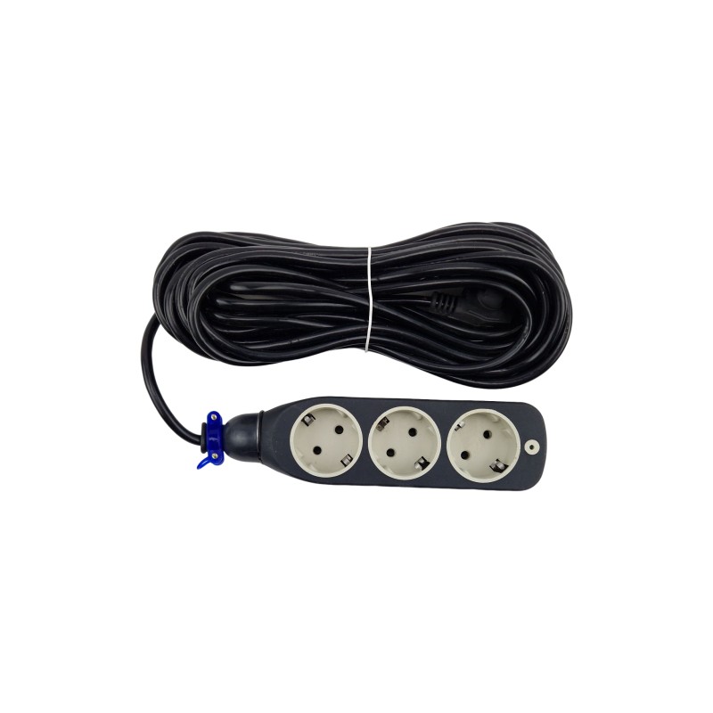 Prelungitor 10m 3g negru