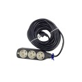 Prelungitor 20m 3g negru