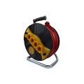 Prelungitor pe rola, 4 prize, 50m, 3x2,5 mm