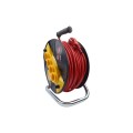 Rola prelungitor pe tambur, 4 prize, 50 m, 3x2.5 mm