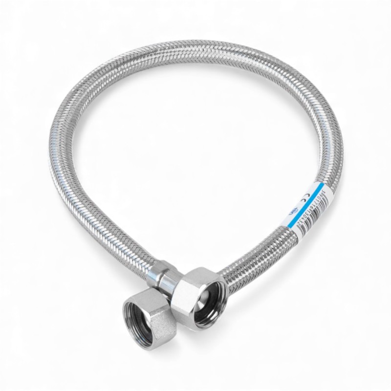 Racord apa inox flexibil 1/2x1/2, 30 cm, HYDROTECH