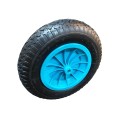Roata cu janta plastic, 3.50/8, ax 14, BROMAN 