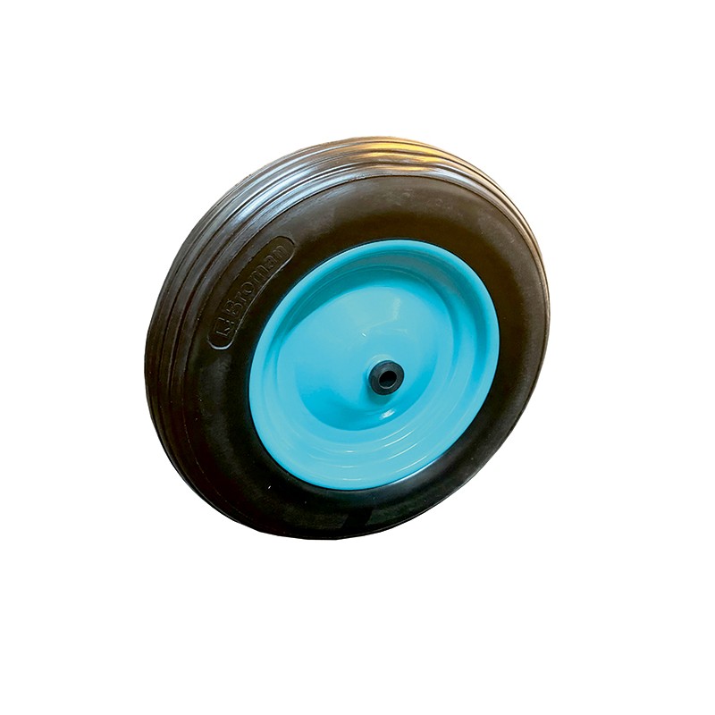 Roata de spuma, 4.00-8, bucsa si ax 14, BROMAN