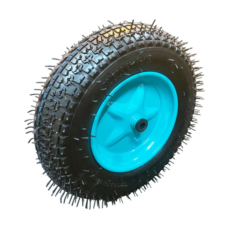 Roata cu cauciuc TOP, 3.50-8, ax 14 si bucsa, BROMAN