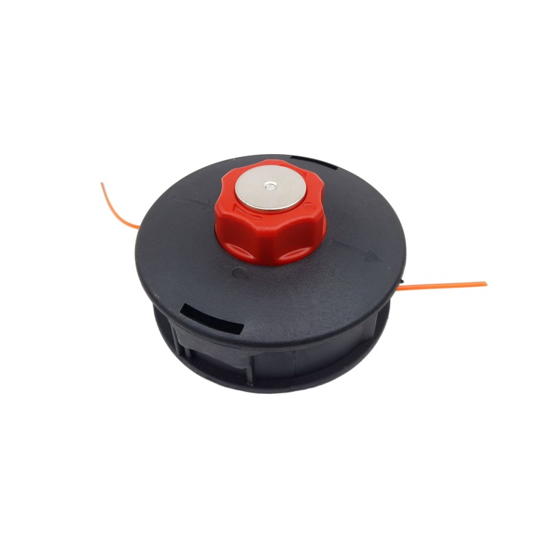 Tambur motocoasa rosu+negru metal
