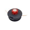 Tambur motocoasa rosu+negru metal