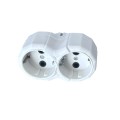 Triplustecher cu 2 prize