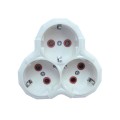 Triplustecher cu 3 prize