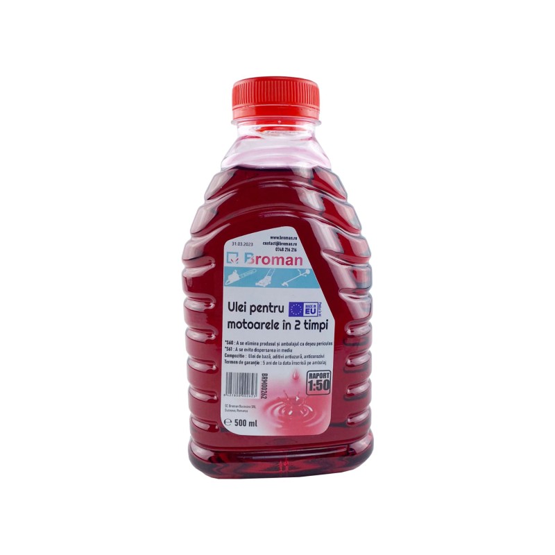 Ulei de amestec rosu, BROMAN, 500ml